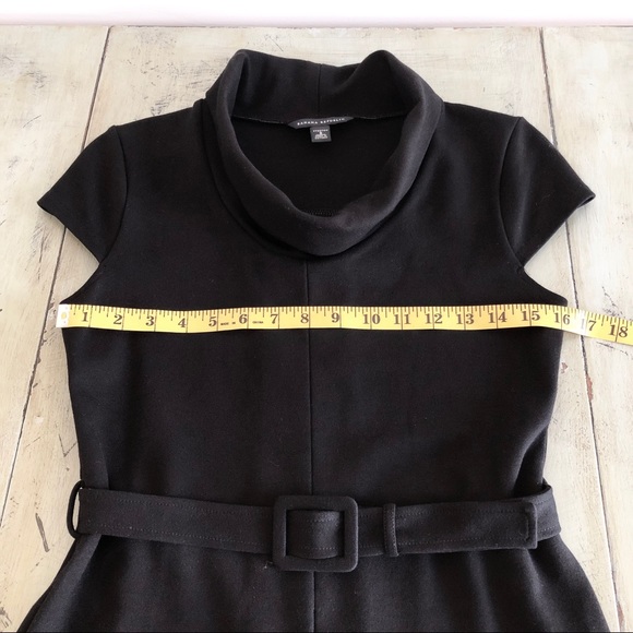 Banana Republic Stretch Knit Black Dress - Small - Picture 5 of 8